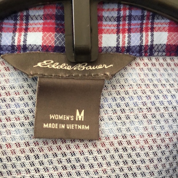 Eddie Bauer Adventurer 3.0 Button-Down Long-Sleeve Shirt Sz. M - Picture 5 of 8
